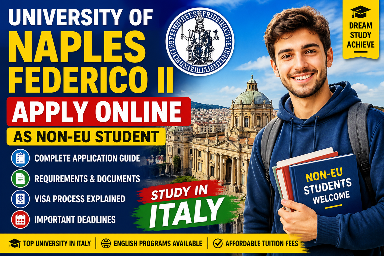 Apply Online – University of Naples Federico II (Non-EU Students)
